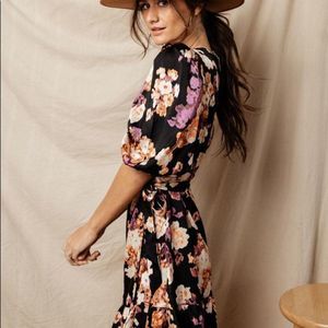 Vero Moda Floral Wrap Dress
